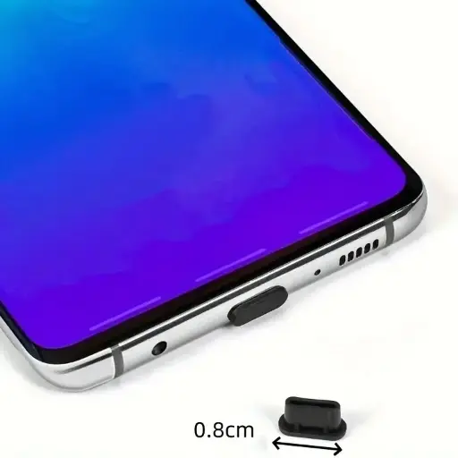 [USBCPROT-001] USB C протектор/тапа против прах за мобилен телефон